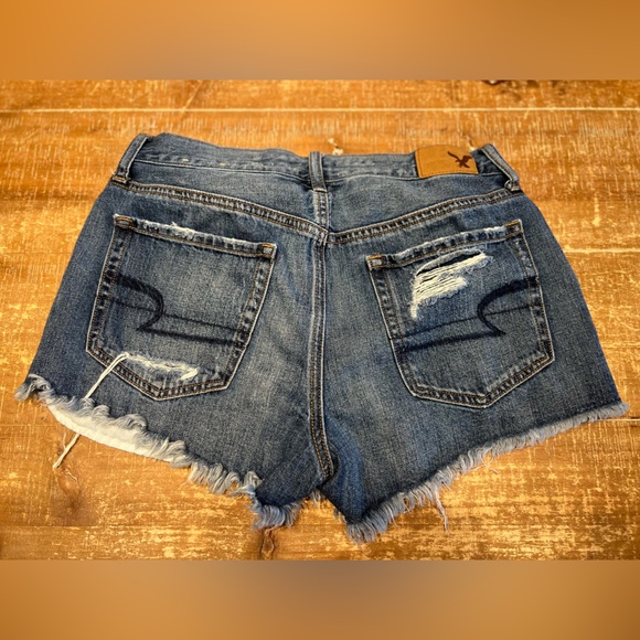 American Eagle Distressed Festival Jean Shorts - Picture 10 of 14
